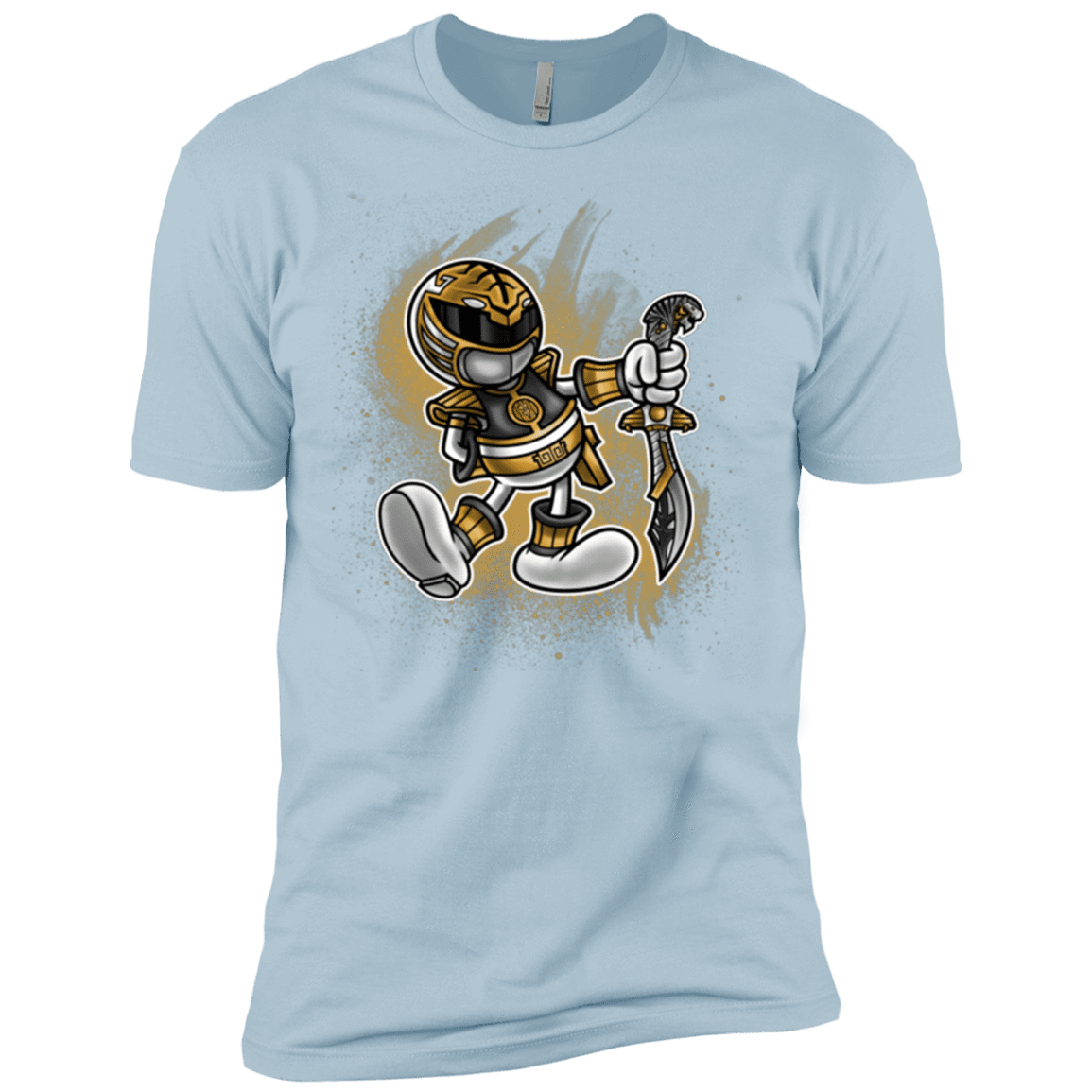 T-Shirts Light Blue / X-Small White Ranger Artwork Men's Premium T-Shirt