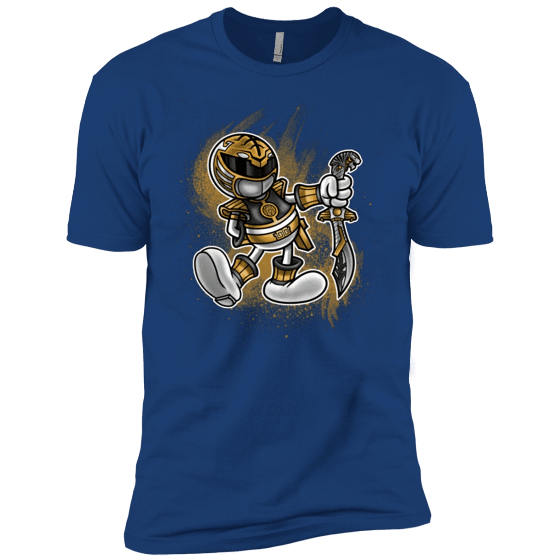 T-Shirts Royal / X-Small White Ranger Artwork Men's Premium T-Shirt