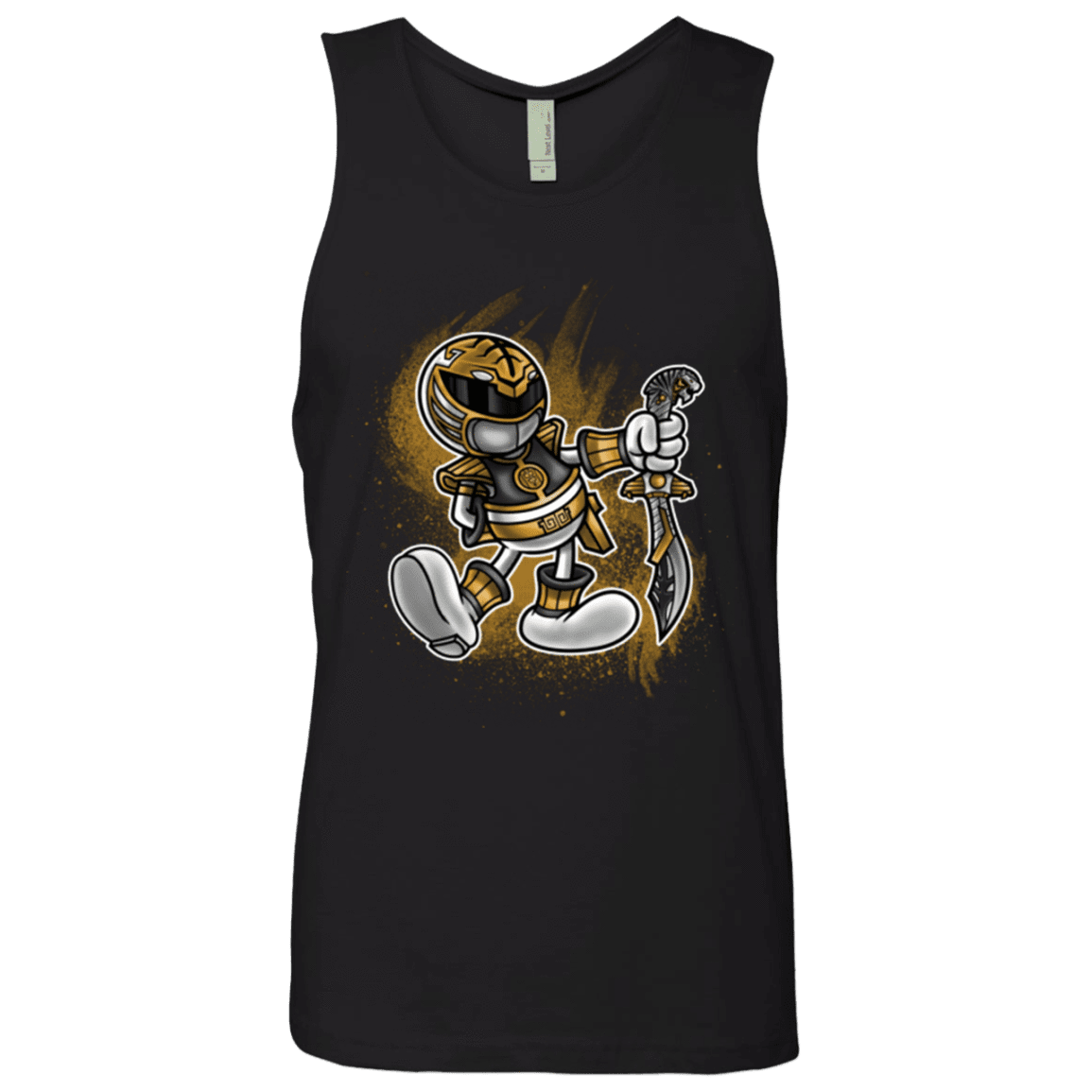 T-Shirts Black / Small White Ranger Artwork Men's Premium Tank Top