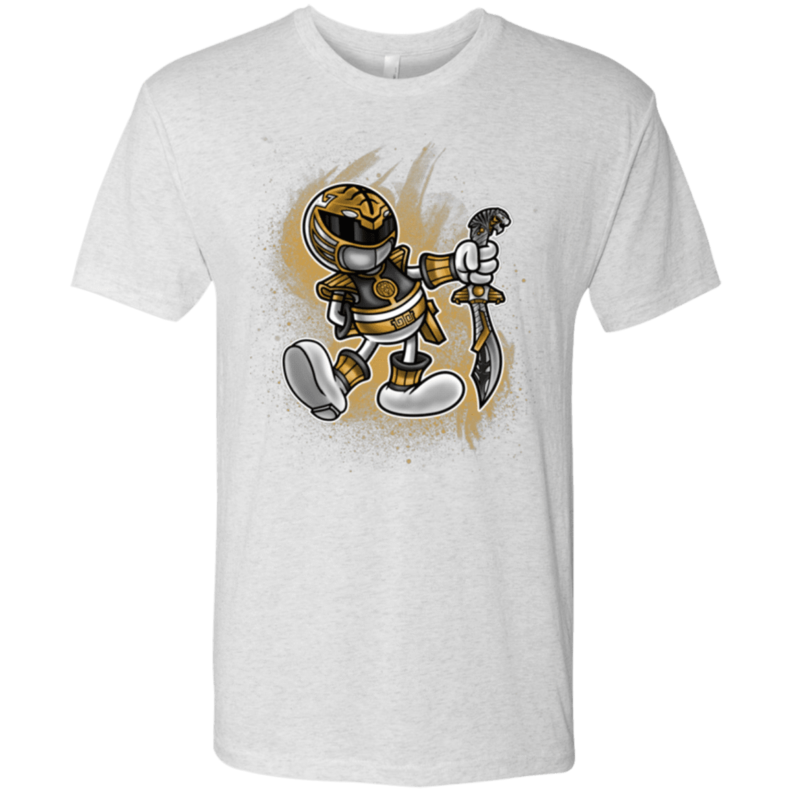 T-Shirts Heather White / Small White Ranger Artwork Men's Triblend T-Shirt