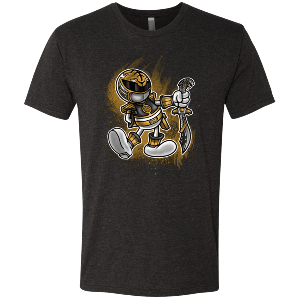 T-Shirts Vintage Black / Small White Ranger Artwork Men's Triblend T-Shirt