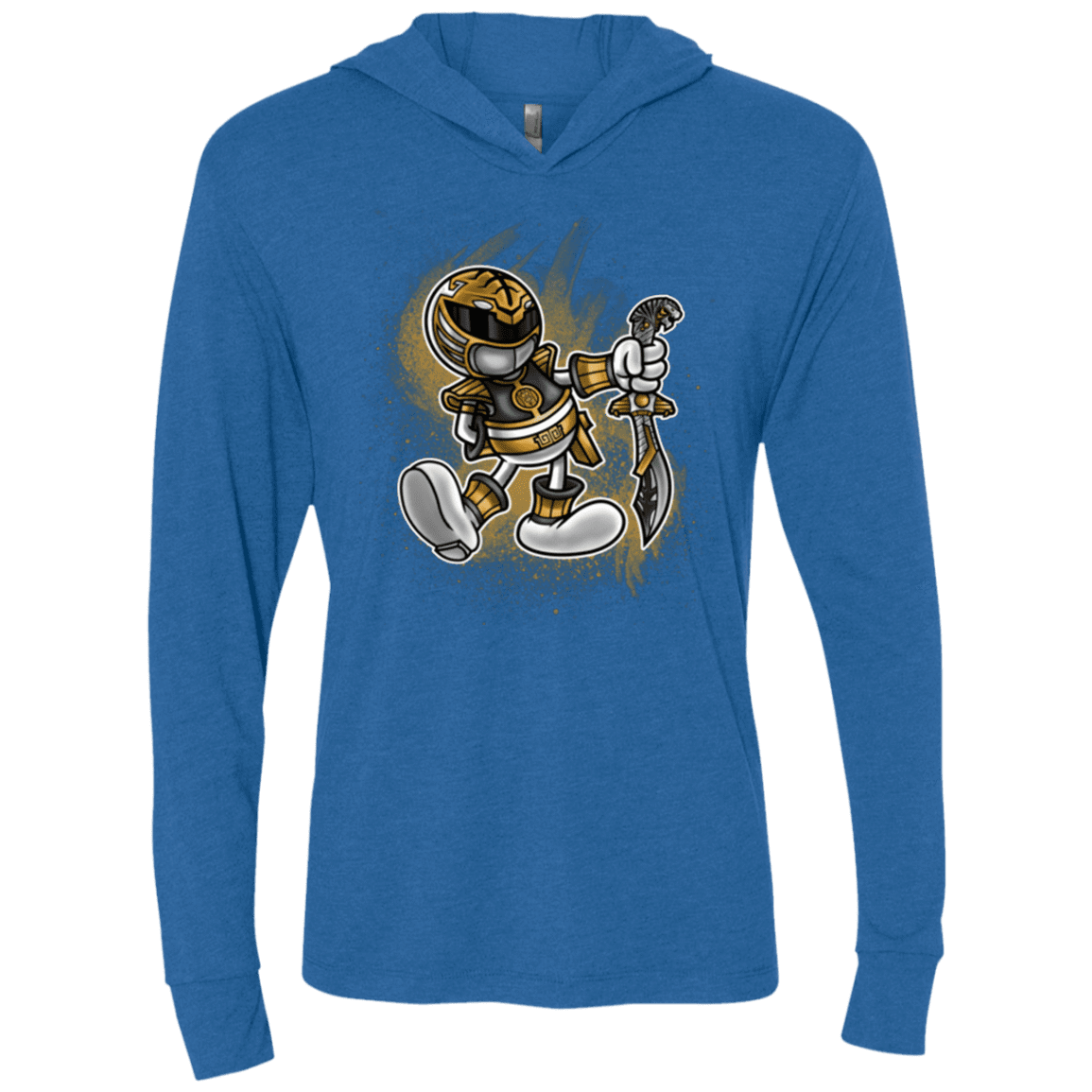 T-Shirts Vintage Royal / X-Small White Ranger Artwork Triblend Long Sleeve Hoodie Tee