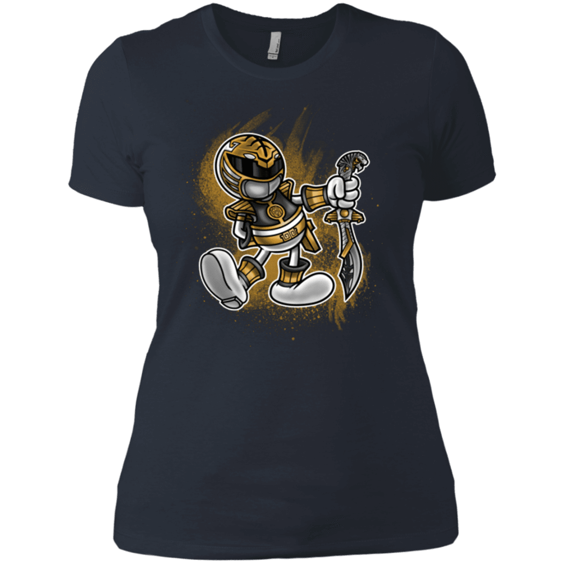 T-Shirts Indigo / X-Small White Ranger Artwork Women's Premium T-Shirt
