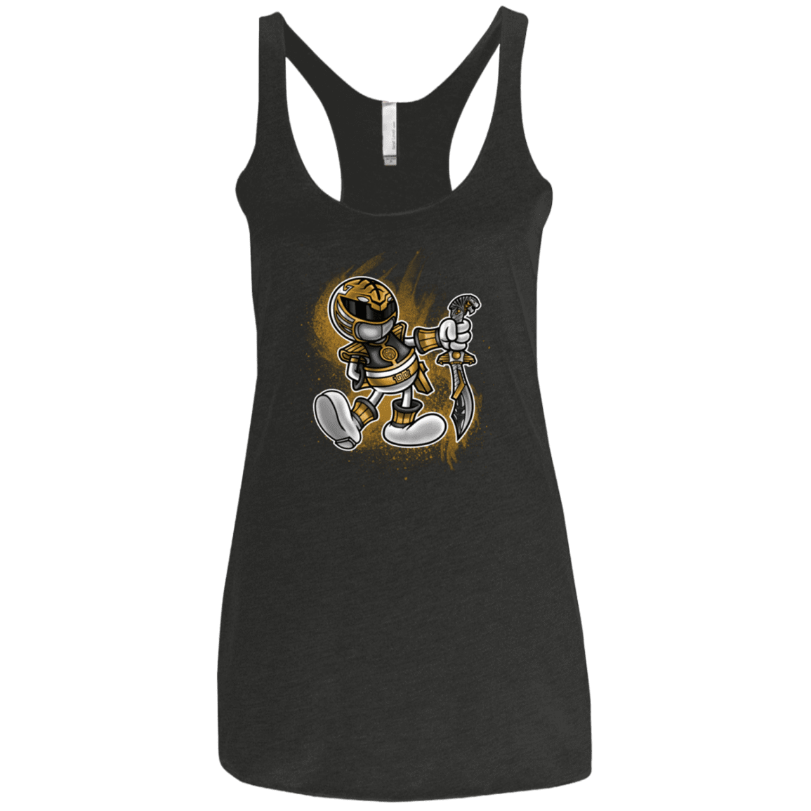 T-Shirts Vintage Black / X-Small White Ranger Artwork Women's Triblend Racerback Tank