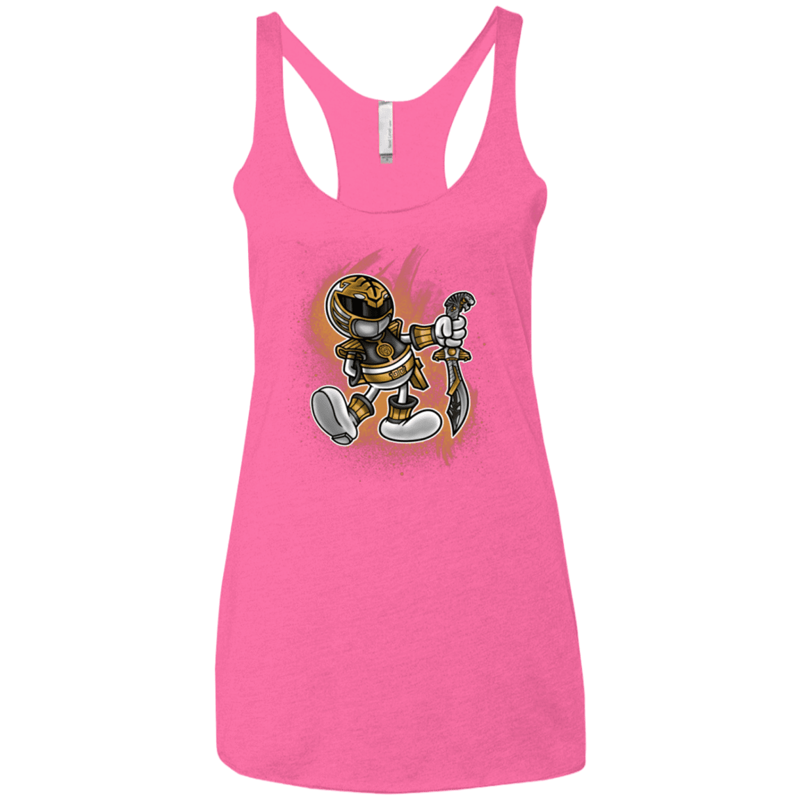 T-Shirts Vintage Pink / X-Small White Ranger Artwork Women's Triblend Racerback Tank