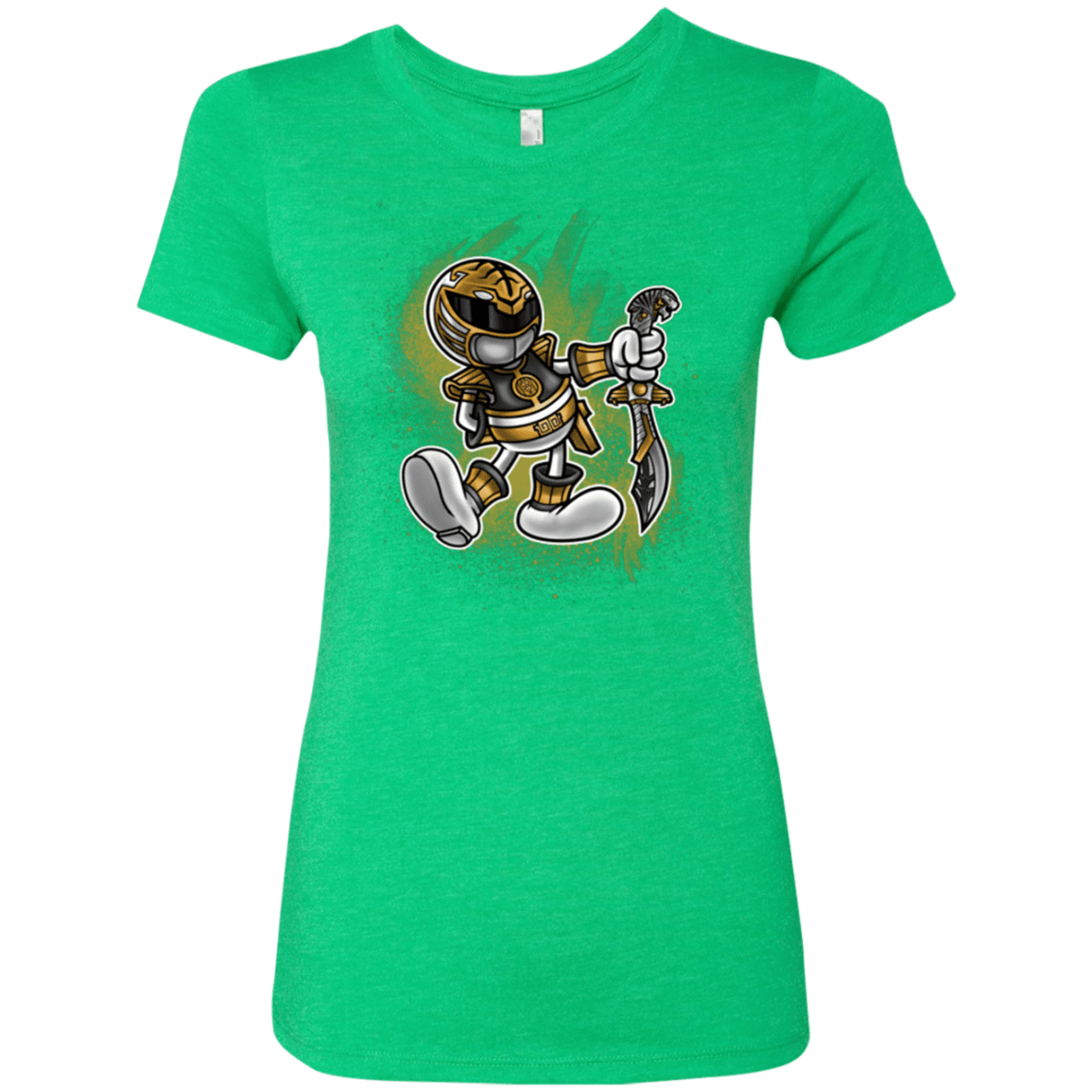 T-Shirts Envy / Small White Ranger Artwork Women's Triblend T-Shirt