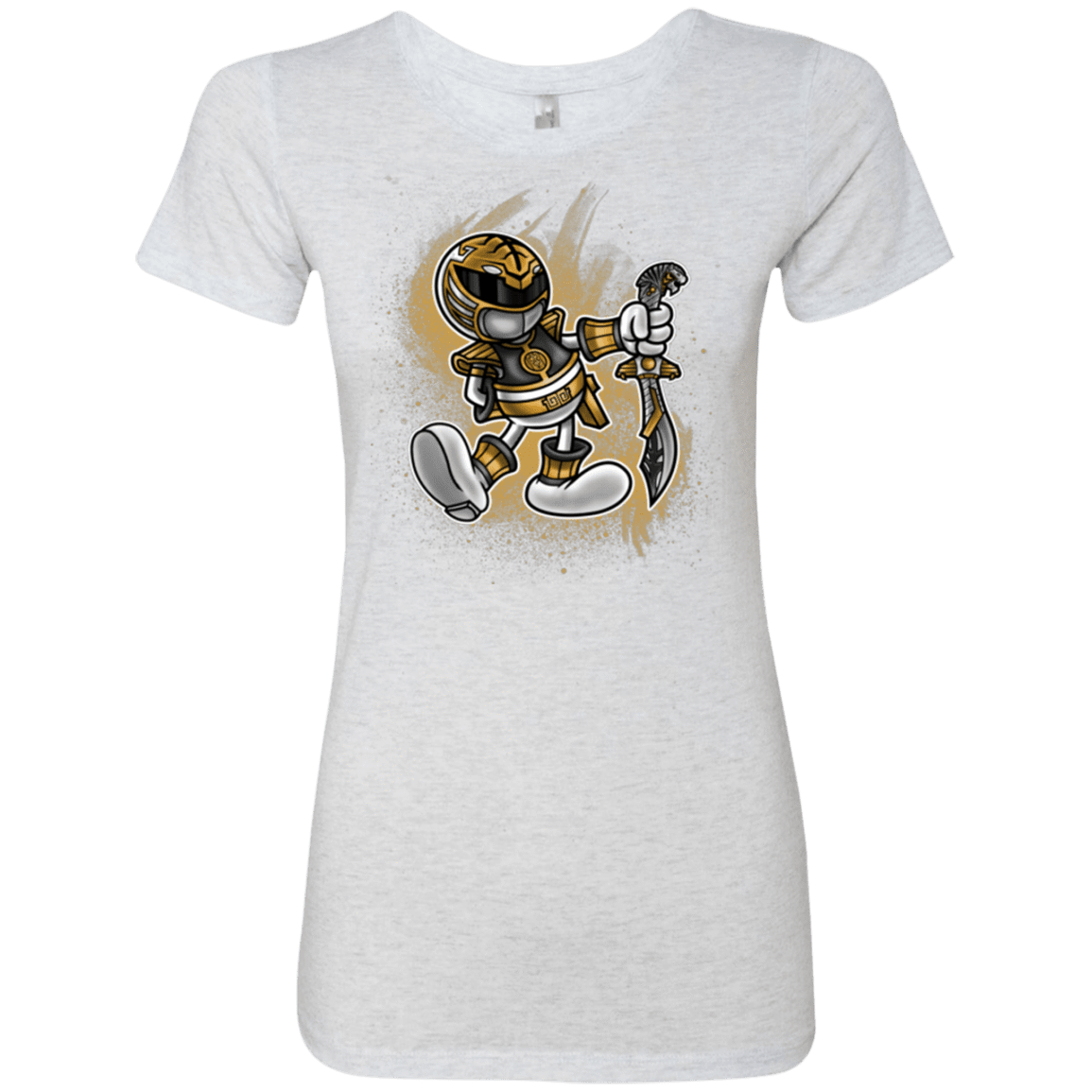 T-Shirts Heather White / Small White Ranger Artwork Women's Triblend T-Shirt