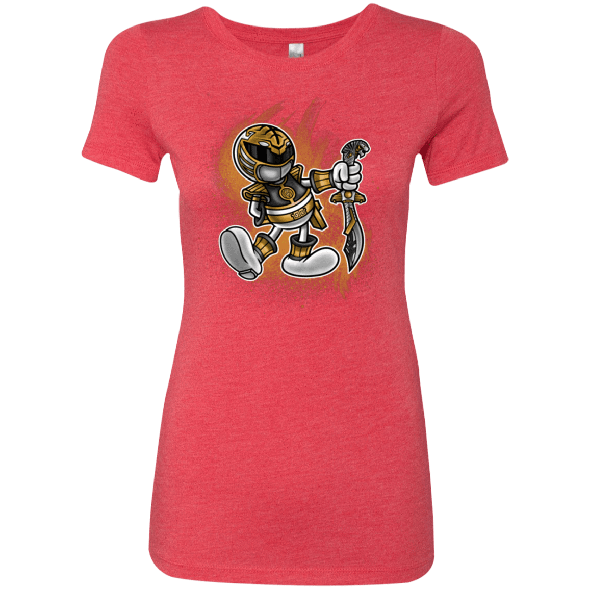 T-Shirts Vintage Red / Small White Ranger Artwork Women's Triblend T-Shirt