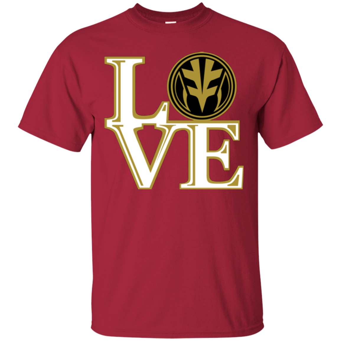 T-Shirts Cardinal / Small White Ranger LOVE T-Shirt