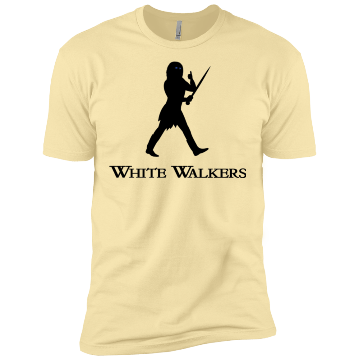 T-Shirts Banana Cream / X-Small White walkers Men's Premium T-Shirt