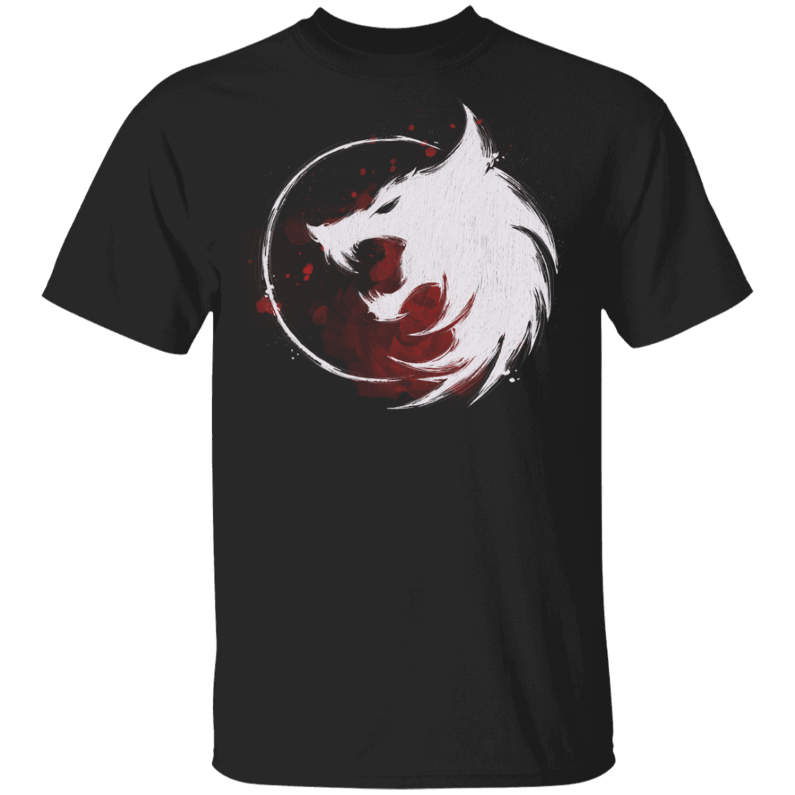 T-Shirts Black / YXS White Wolf Youth T-Shirt