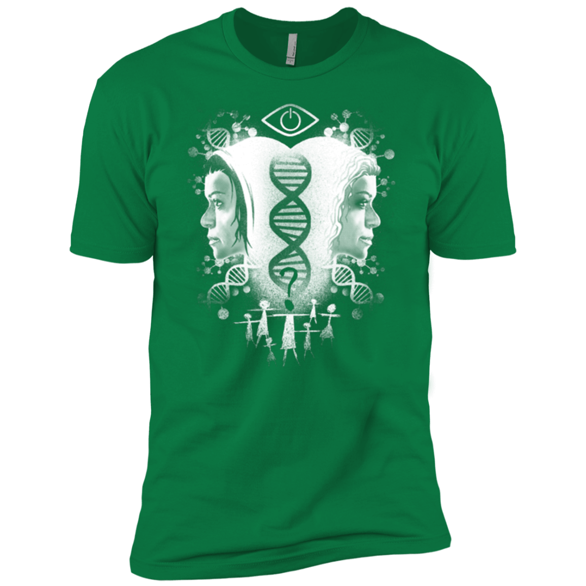 T-Shirts Kelly Green / X-Small Who Am I Men's Premium T-Shirt