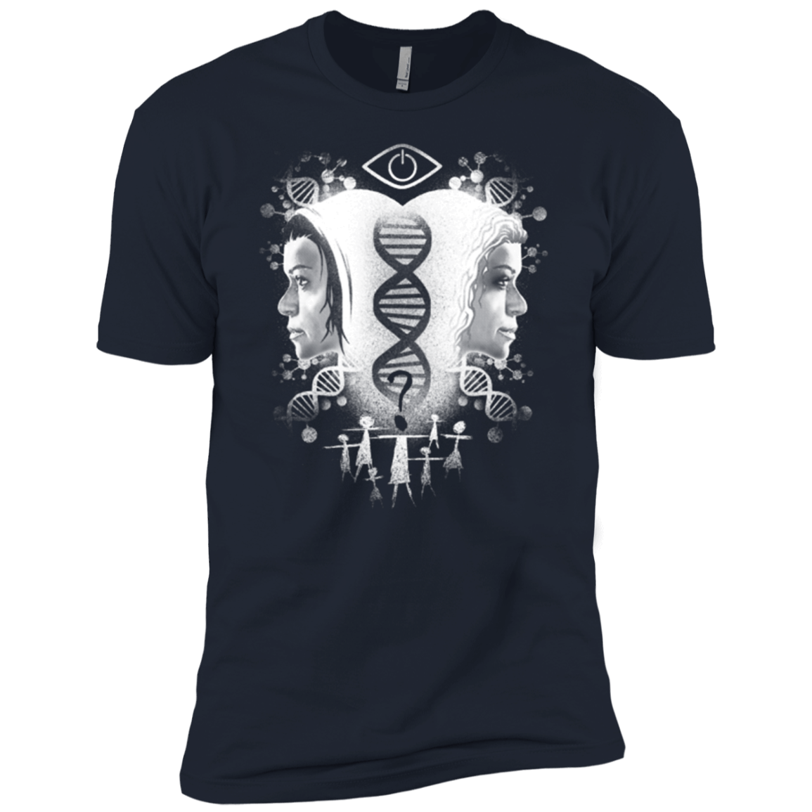 T-Shirts Midnight Navy / X-Small Who Am I Men's Premium T-Shirt