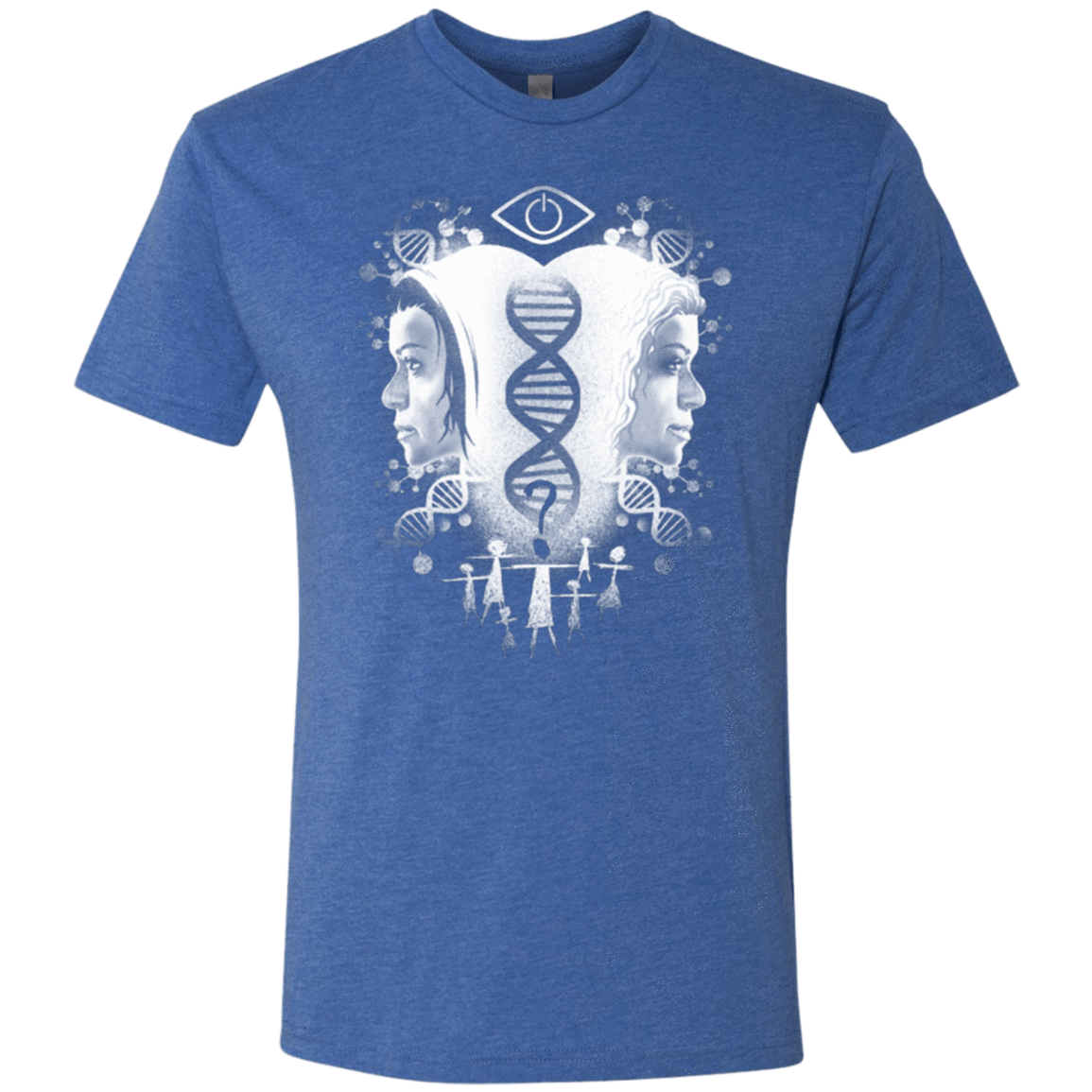 T-Shirts Vintage Royal / Small Who Am I Men's Triblend T-Shirt