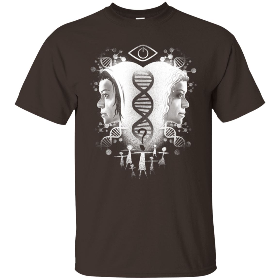 T-Shirts Dark Chocolate / Small Who Am I T-Shirt