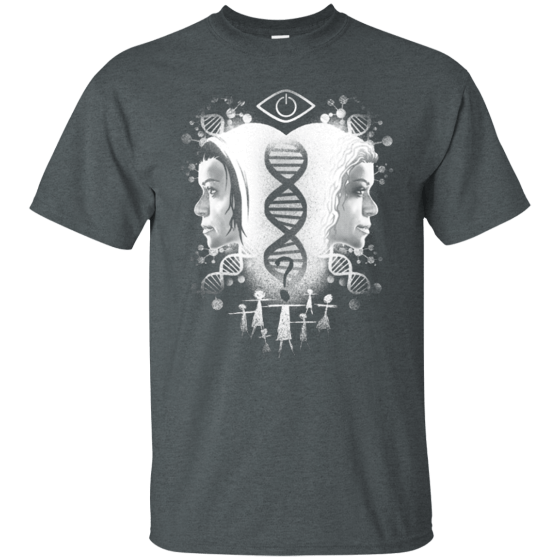 T-Shirts Dark Heather / Small Who Am I T-Shirt