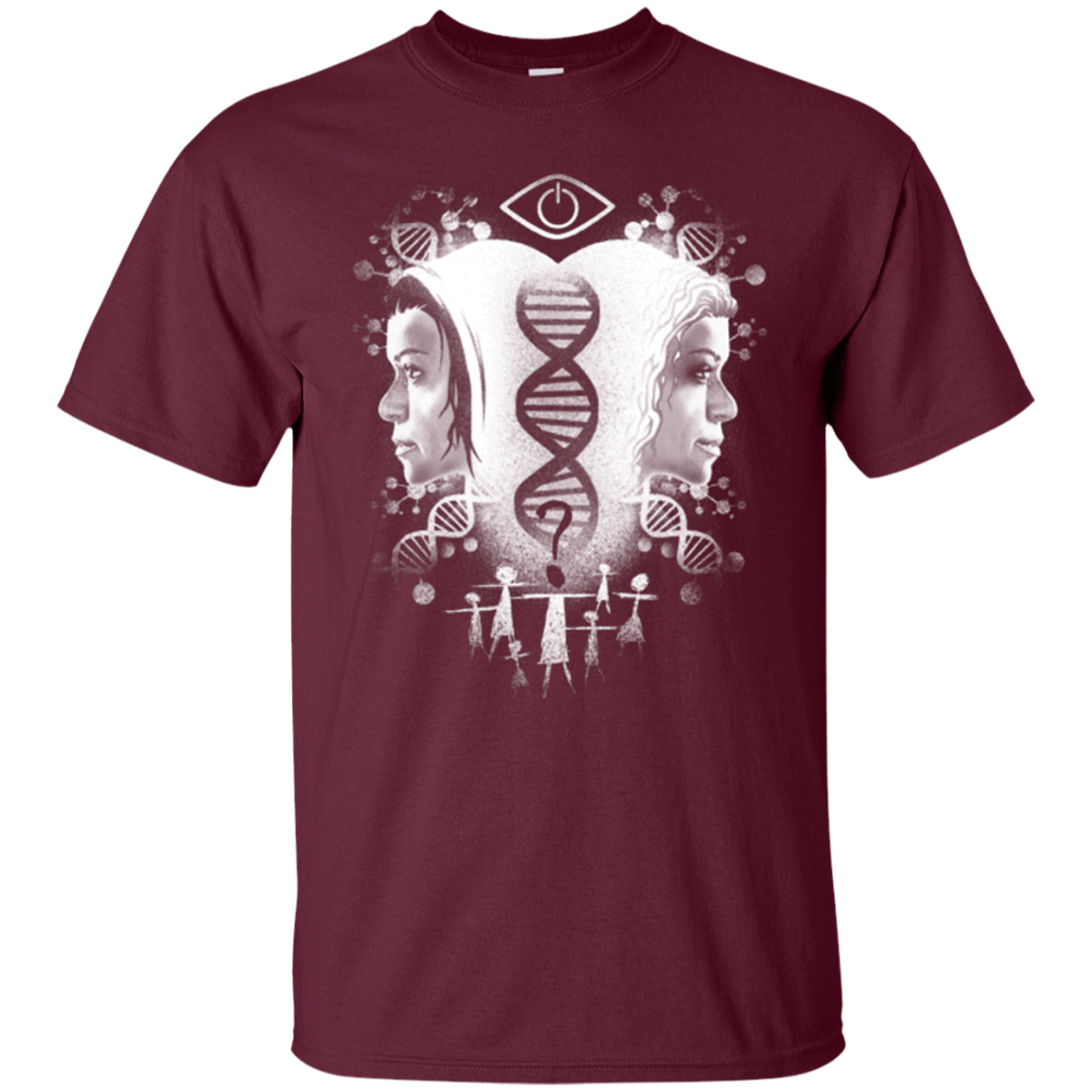 T-Shirts Maroon / Small Who Am I T-Shirt