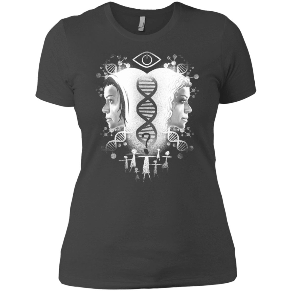 T-Shirts Heavy Metal / X-Small Who Am I Women's Premium T-Shirt