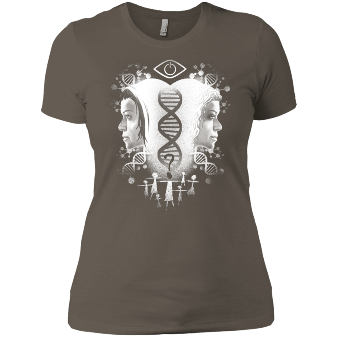 T-Shirts Warm Grey / X-Small Who Am I Women's Premium T-Shirt