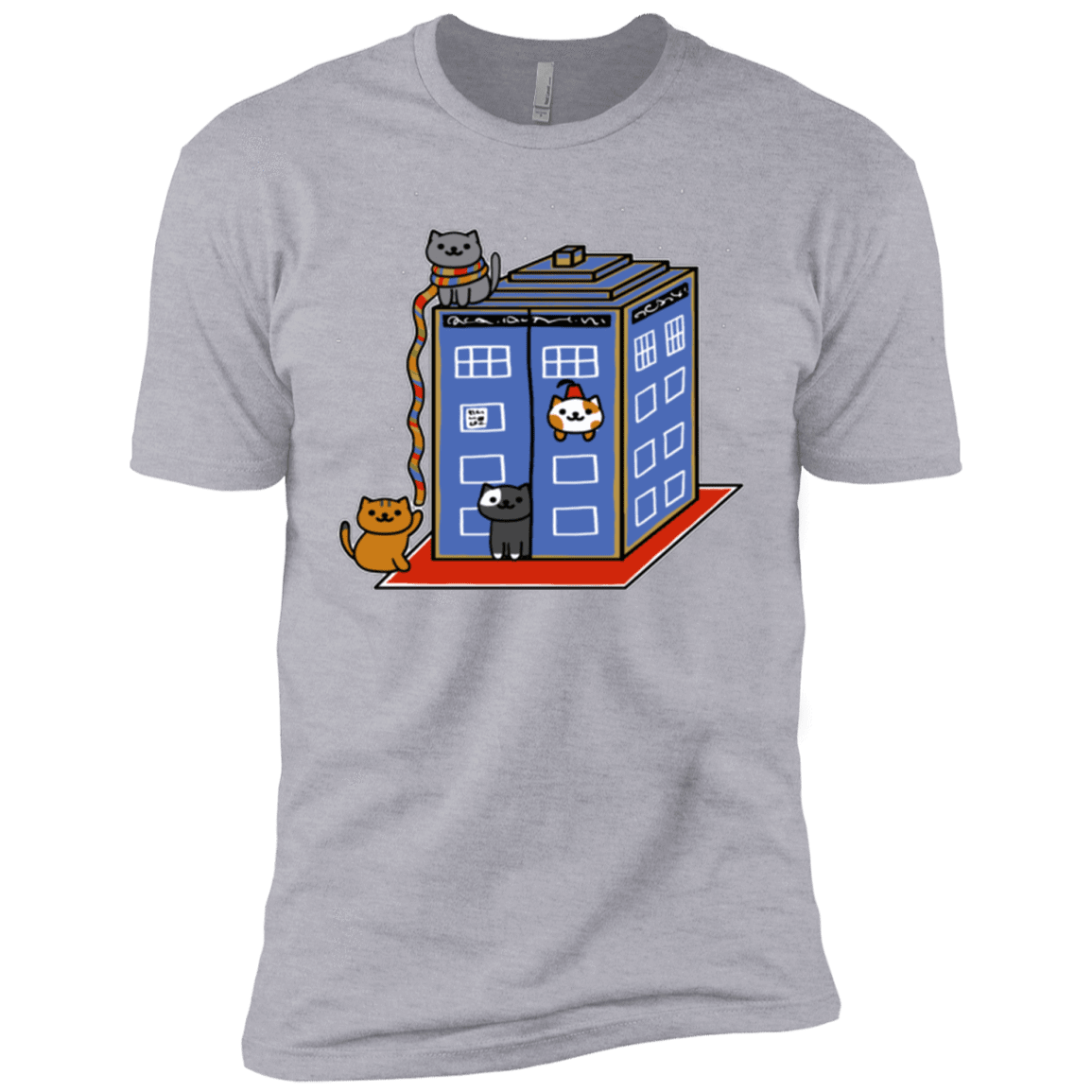 T-Shirts Heather Grey / YXS Who Atsume Boys Premium T-Shirt