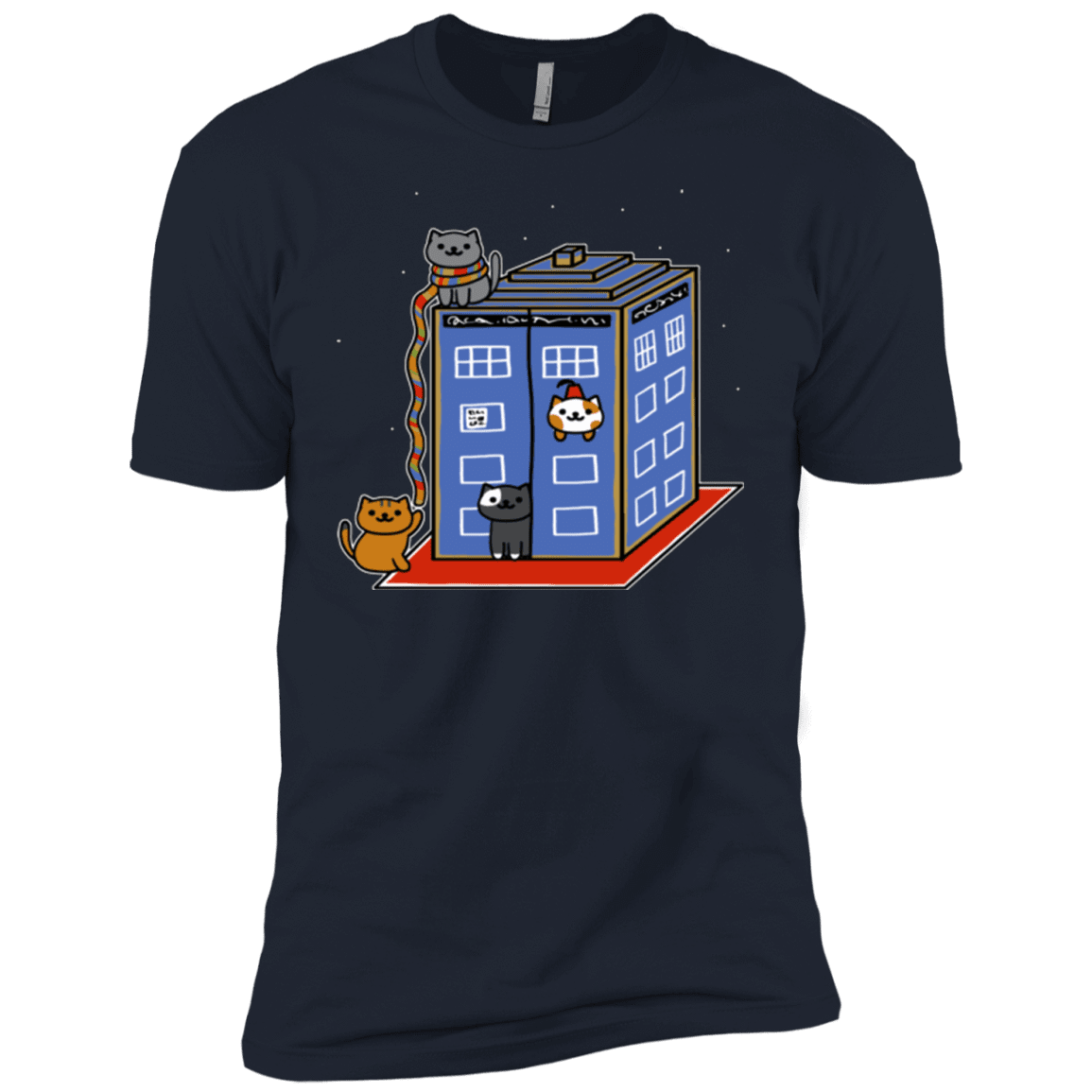 T-Shirts Midnight Navy / YXS Who Atsume Boys Premium T-Shirt