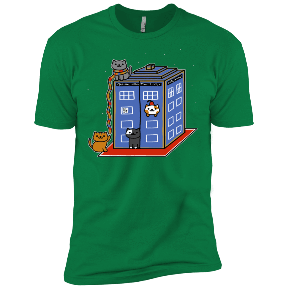 T-Shirts Kelly Green / X-Small Who Atsume Men's Premium T-Shirt