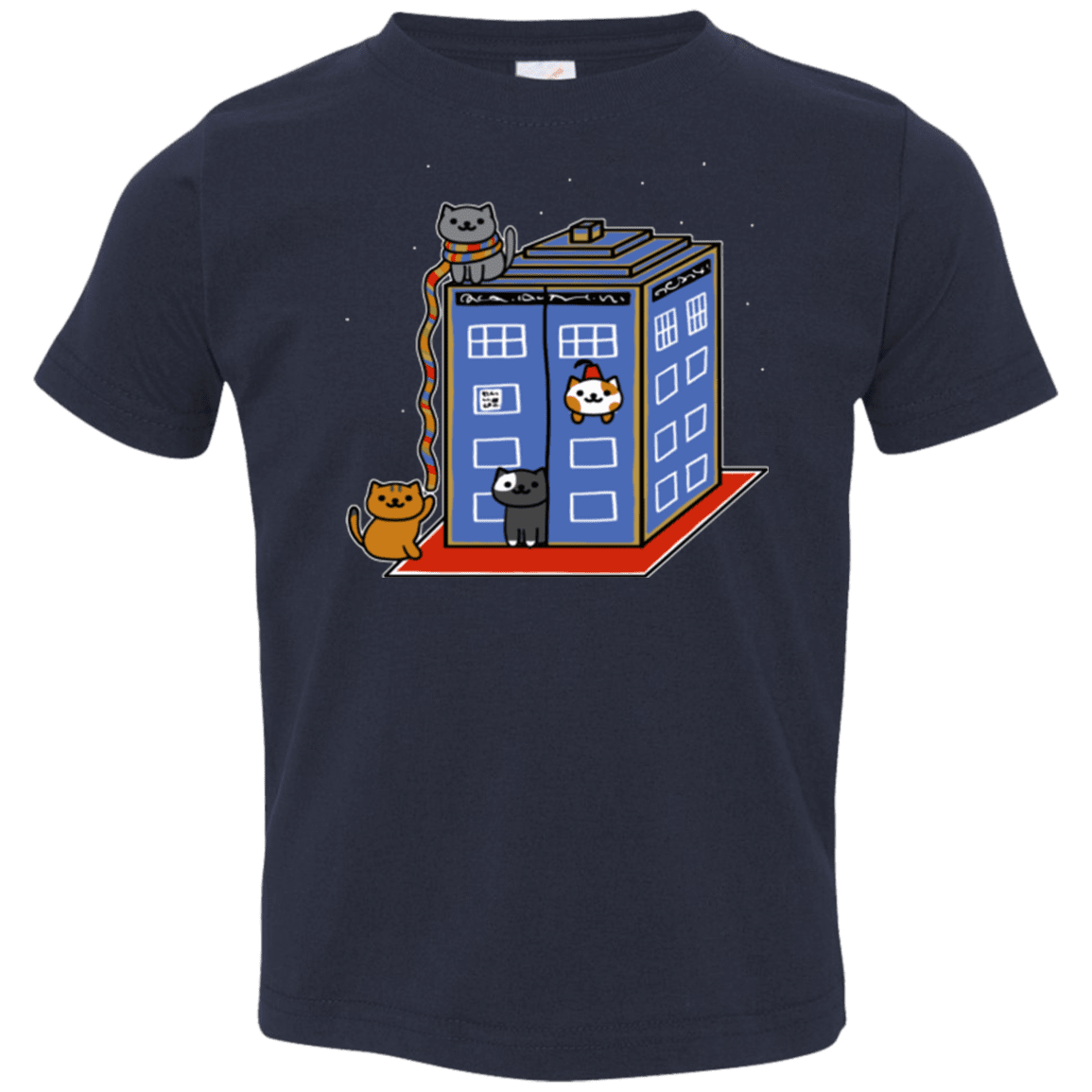 T-Shirts Navy / 2T Who Atsume Toddler Premium T-Shirt