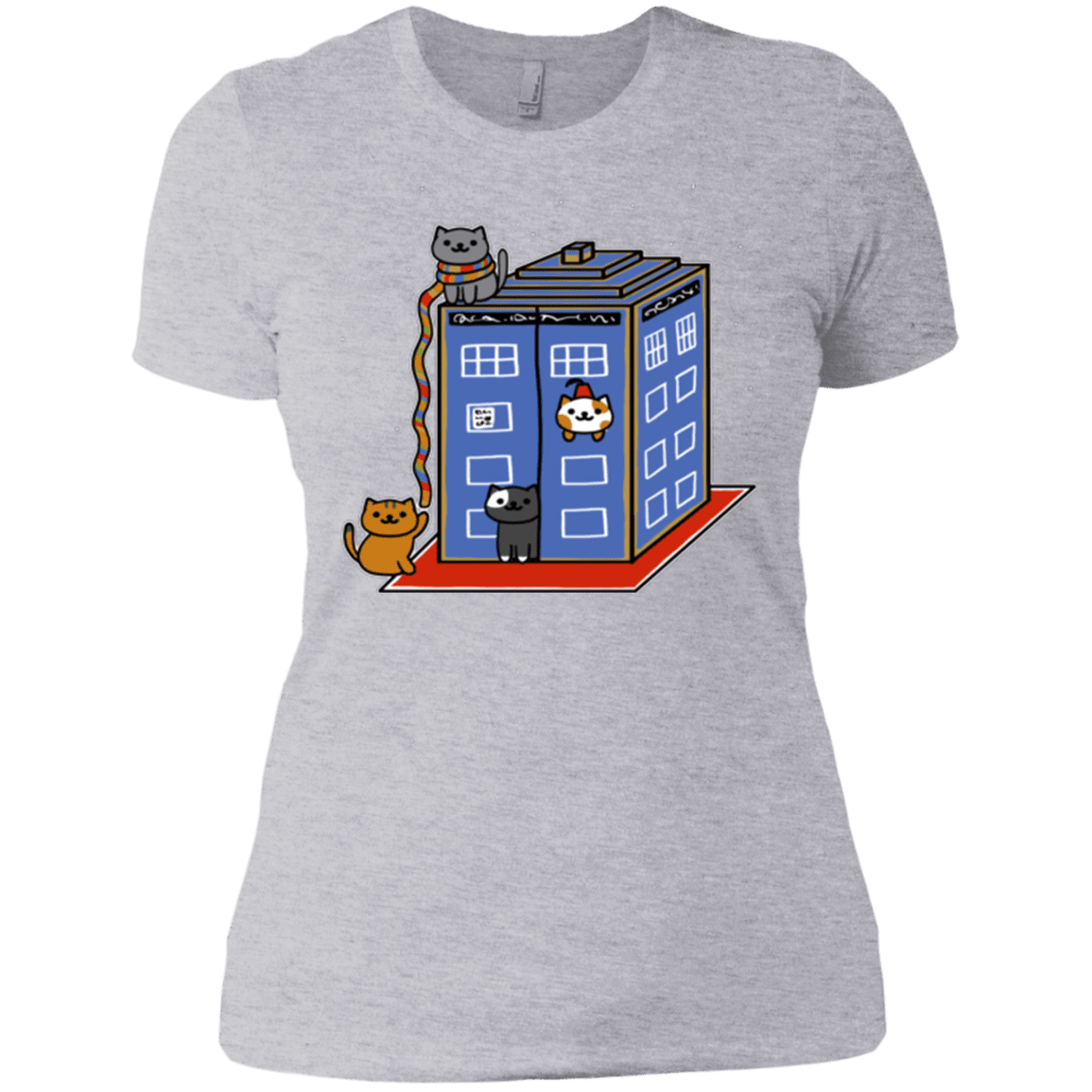 T-Shirts Heather Grey / X-Small Who Atsume Women's Premium T-Shirt