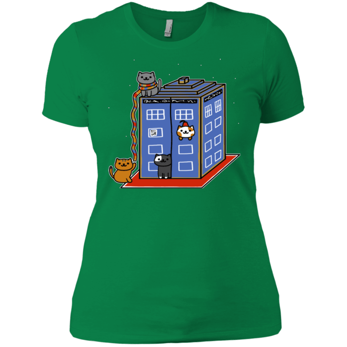T-Shirts Kelly Green / X-Small Who Atsume Women's Premium T-Shirt