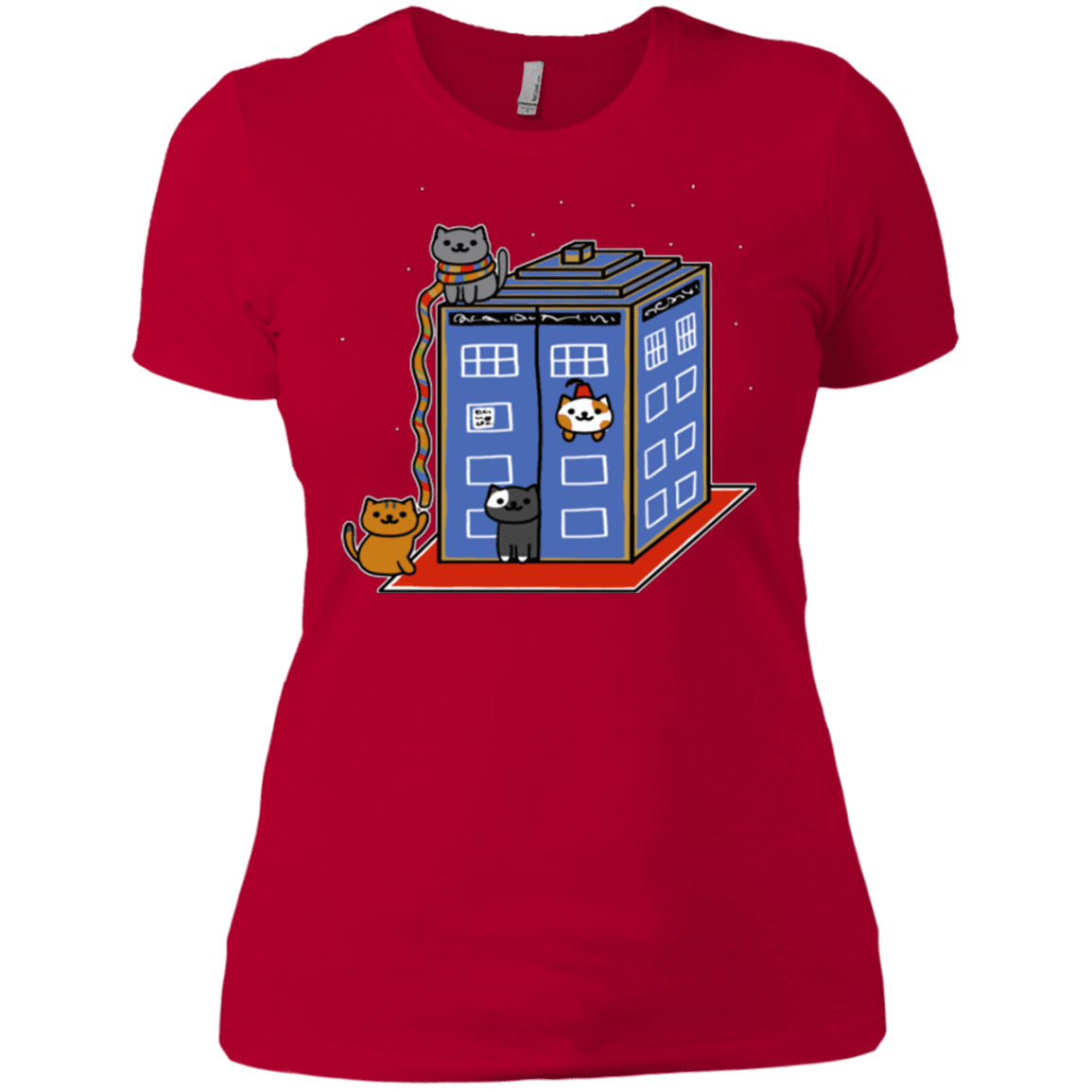 T-Shirts Red / X-Small Who Atsume Women's Premium T-Shirt
