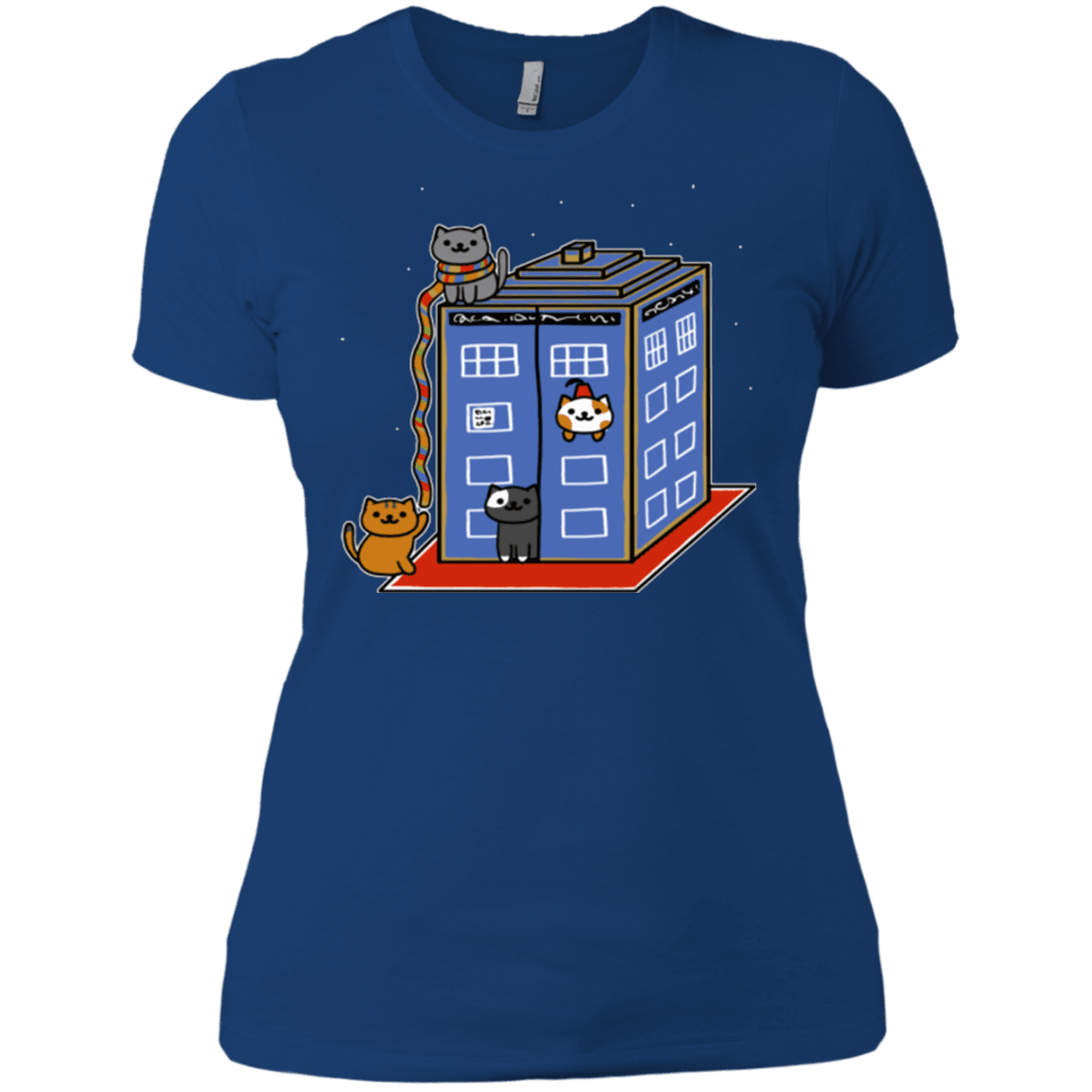 T-Shirts Royal / X-Small Who Atsume Women's Premium T-Shirt