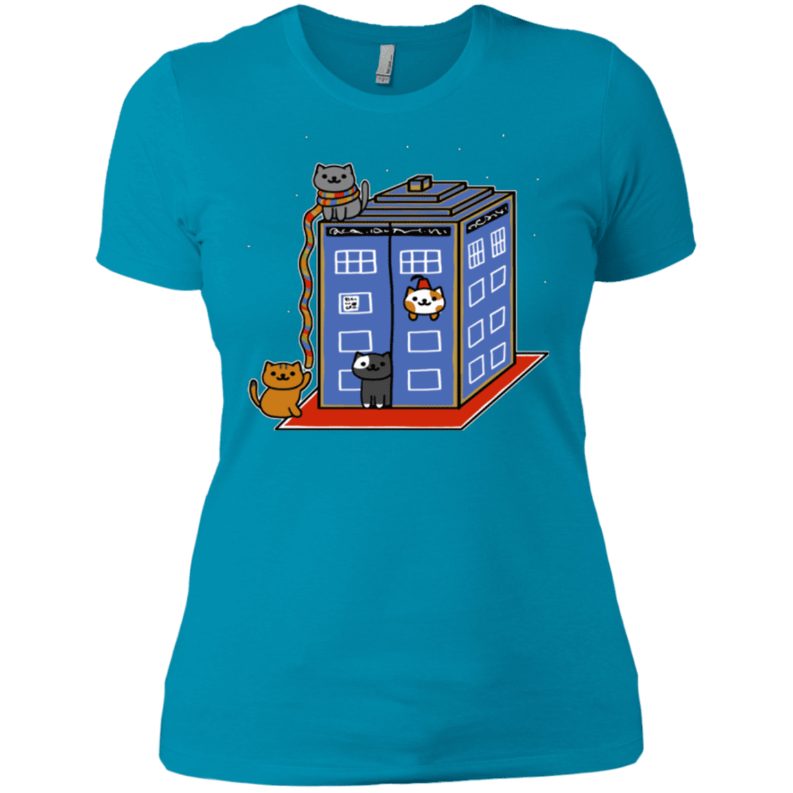 T-Shirts Turquoise / X-Small Who Atsume Women's Premium T-Shirt