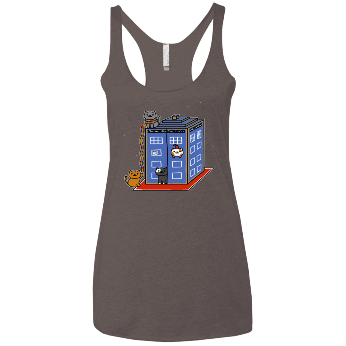 T-Shirts Macchiato / X-Small Who Atsume Women's Triblend Racerback Tank