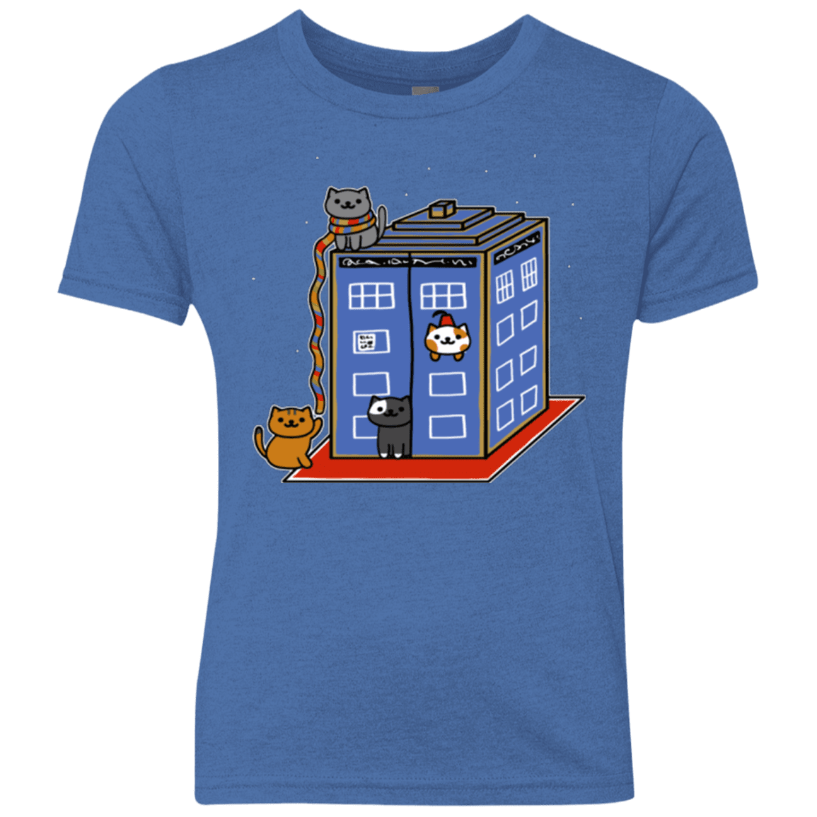 T-Shirts Vintage Royal / YXS Who Atsume Youth Triblend T-Shirt