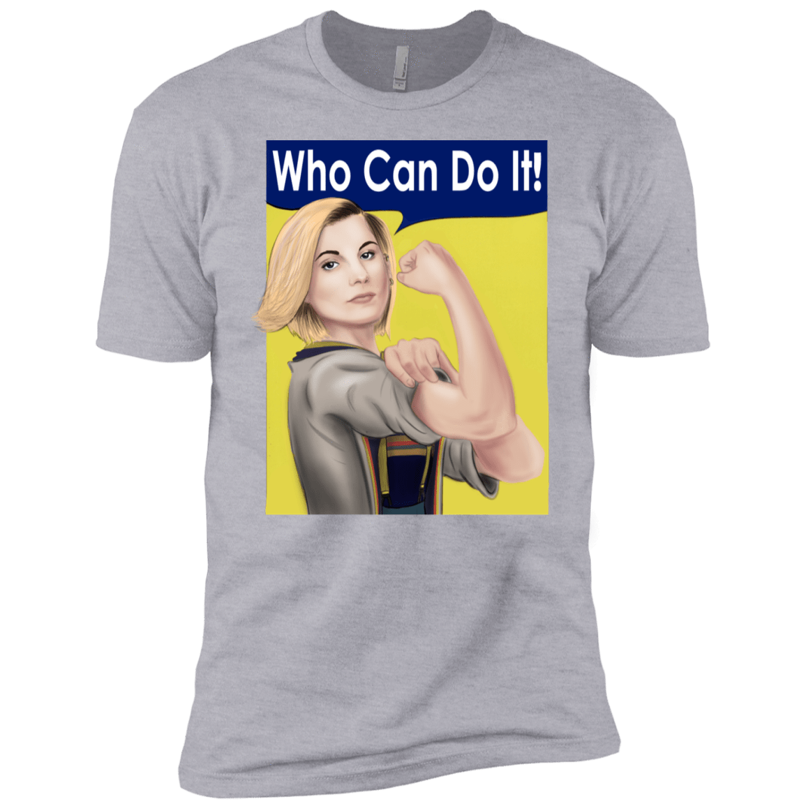 T-Shirts Heather Grey / YXS Who Can Do It Boys Premium T-Shirt