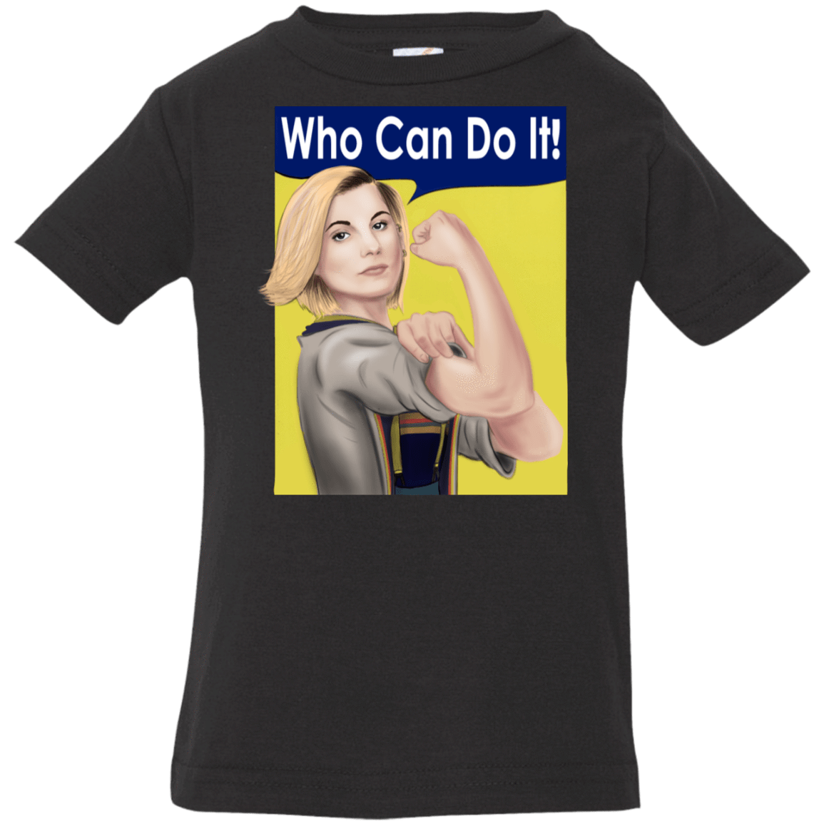 T-Shirts Black / 6 Months Who Can Do It Infant Premium T-Shirt