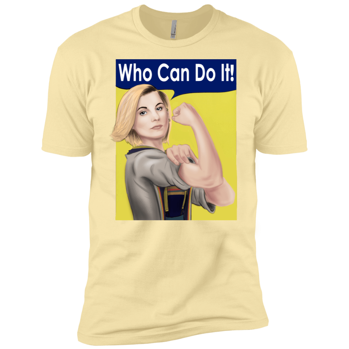 T-Shirts Banana Cream / X-Small Who Can Do It Men's Premium T-Shirt