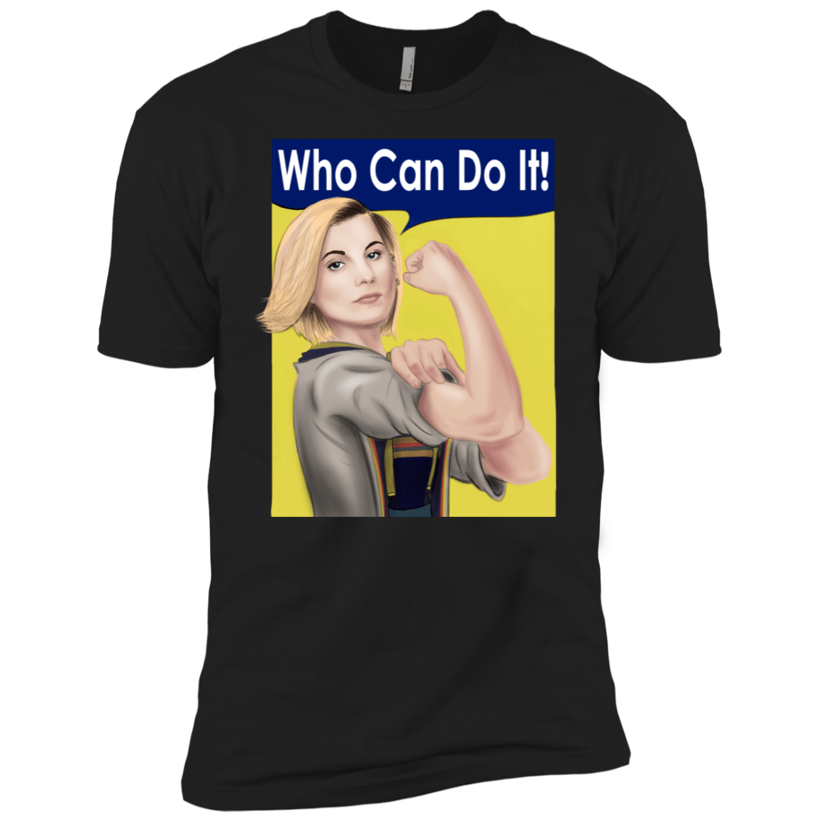 T-Shirts Black / X-Small Who Can Do It Men's Premium T-Shirt