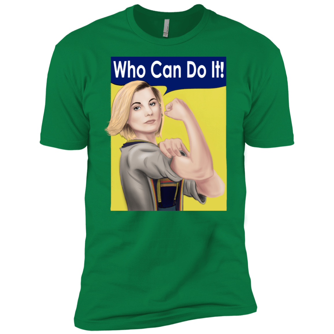 T-Shirts Kelly Green / X-Small Who Can Do It Men's Premium T-Shirt