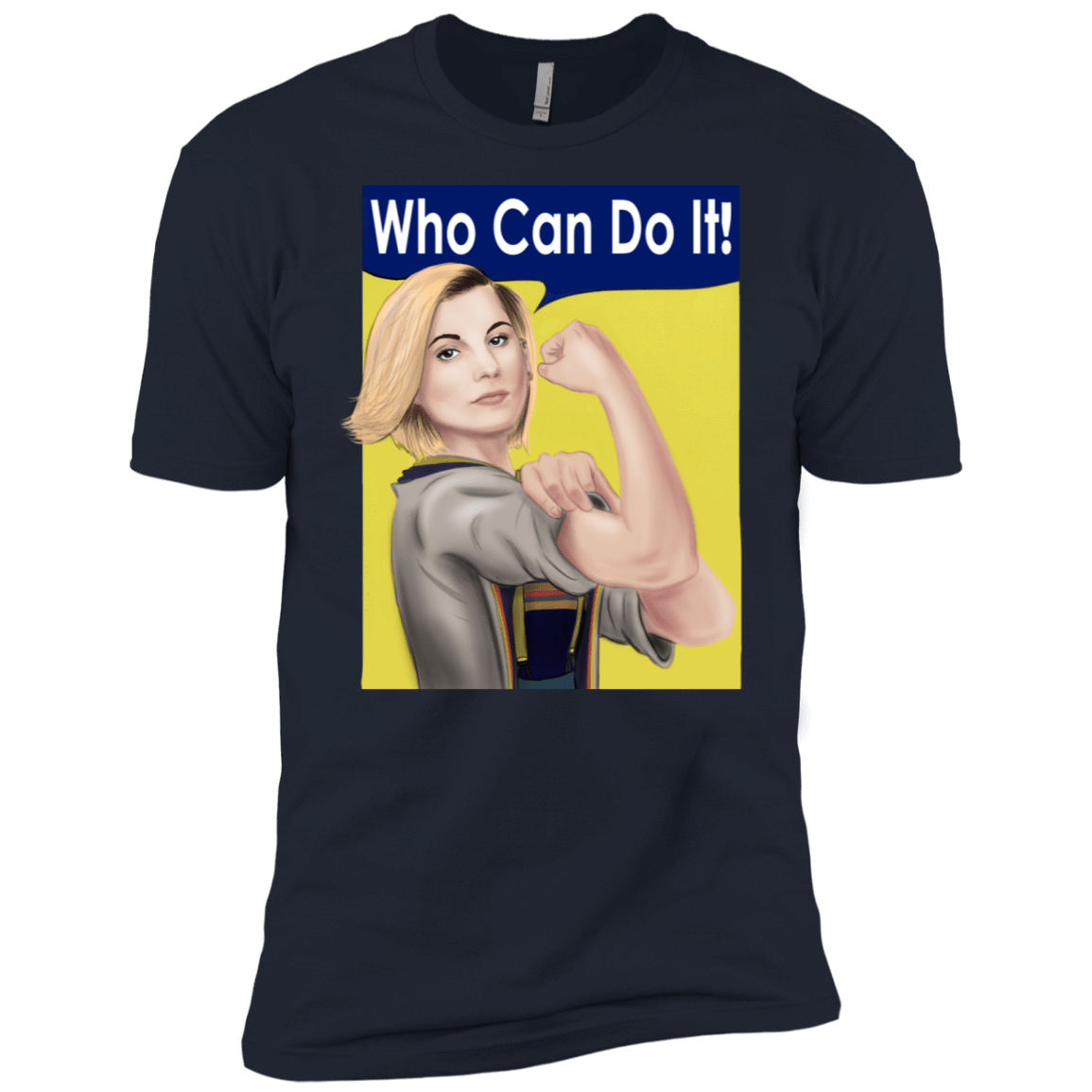 T-Shirts Midnight Navy / X-Small Who Can Do It Men's Premium T-Shirt