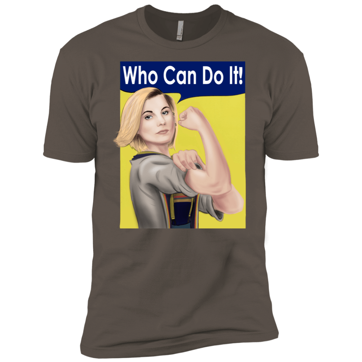 T-Shirts Warm Grey / X-Small Who Can Do It Men's Premium T-Shirt