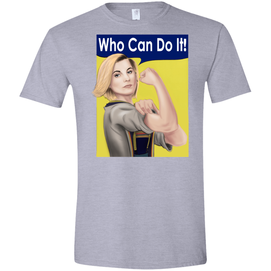 T-Shirts Sport Grey / X-Small Who Can Do It Men's Semi-Fitted Softstyle