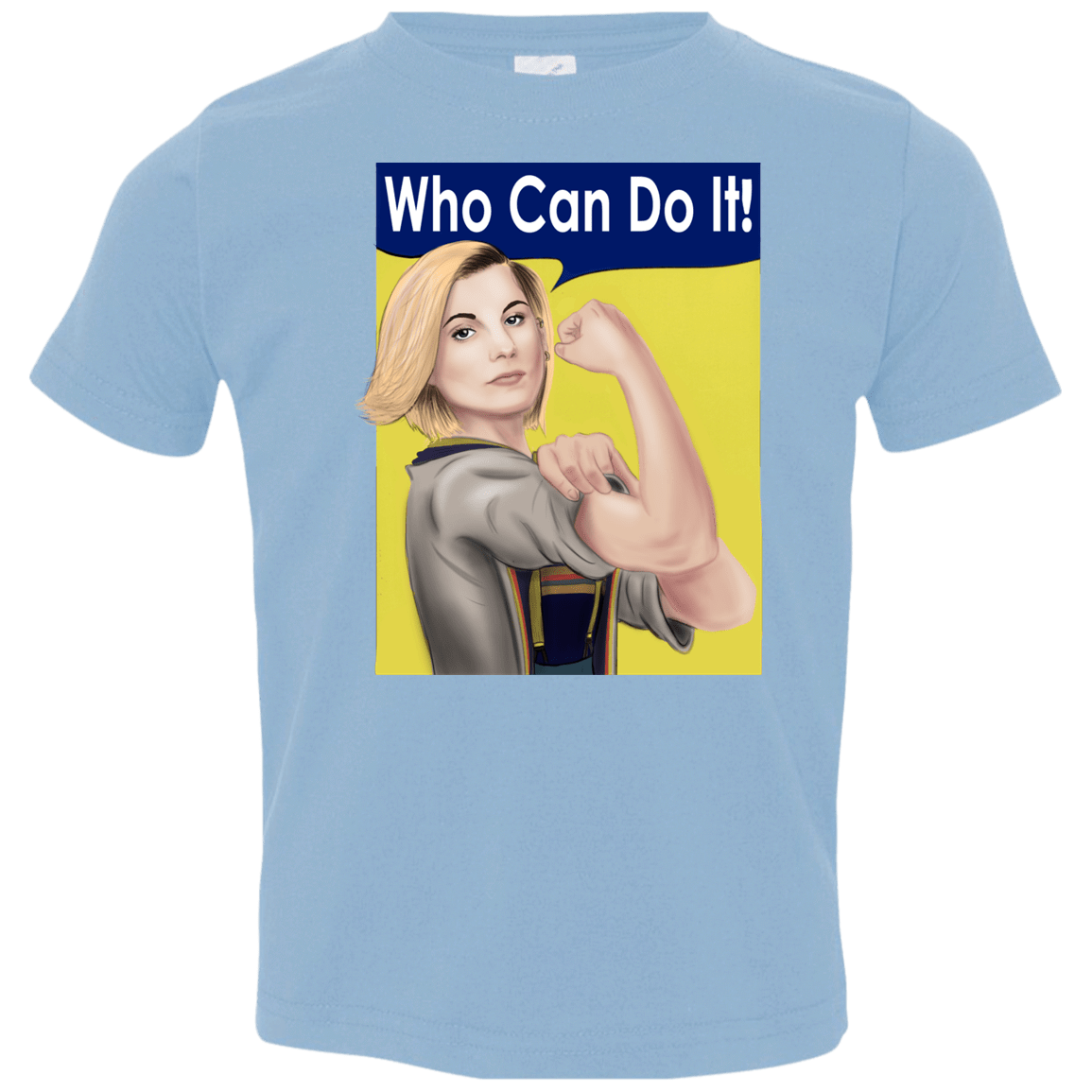 T-Shirts Light Blue / 2T Who Can Do It Toddler Premium T-Shirt