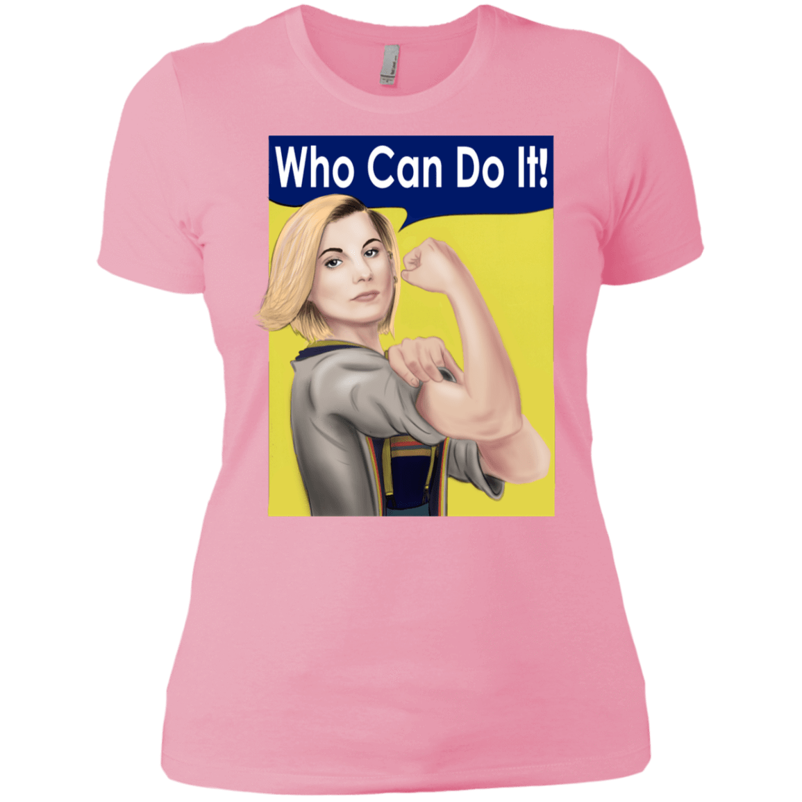 T-Shirts Light Pink / X-Small Who Can Do It Women's Premium T-Shirt