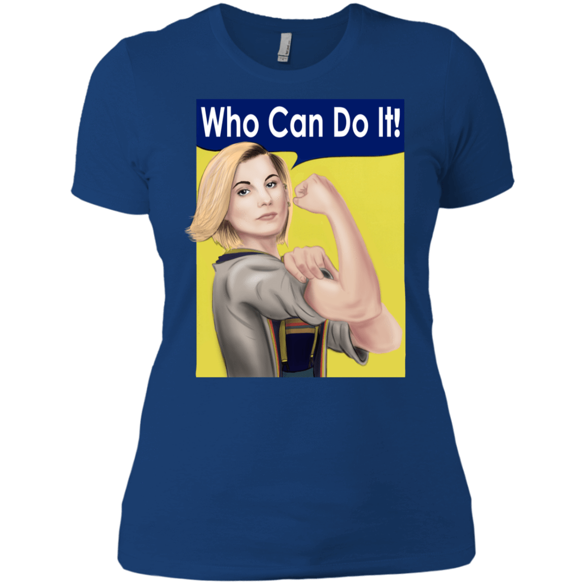 T-Shirts Royal / X-Small Who Can Do It Women's Premium T-Shirt