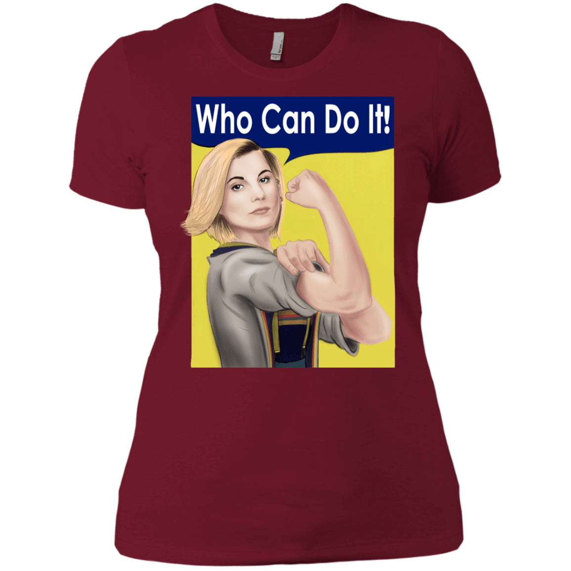 T-Shirts Scarlet / S Who Can Do It Women's Premium T-Shirt
