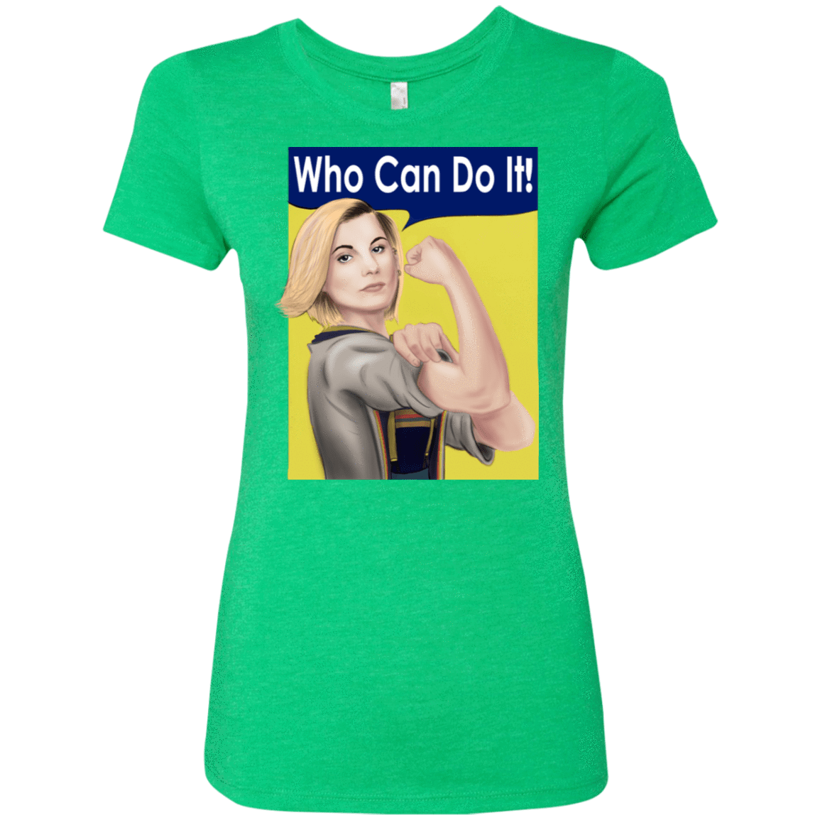 T-Shirts Envy / S Who Can Do It Women's Triblend T-Shirt
