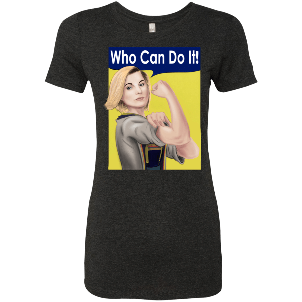 T-Shirts Vintage Black / S Who Can Do It Women's Triblend T-Shirt