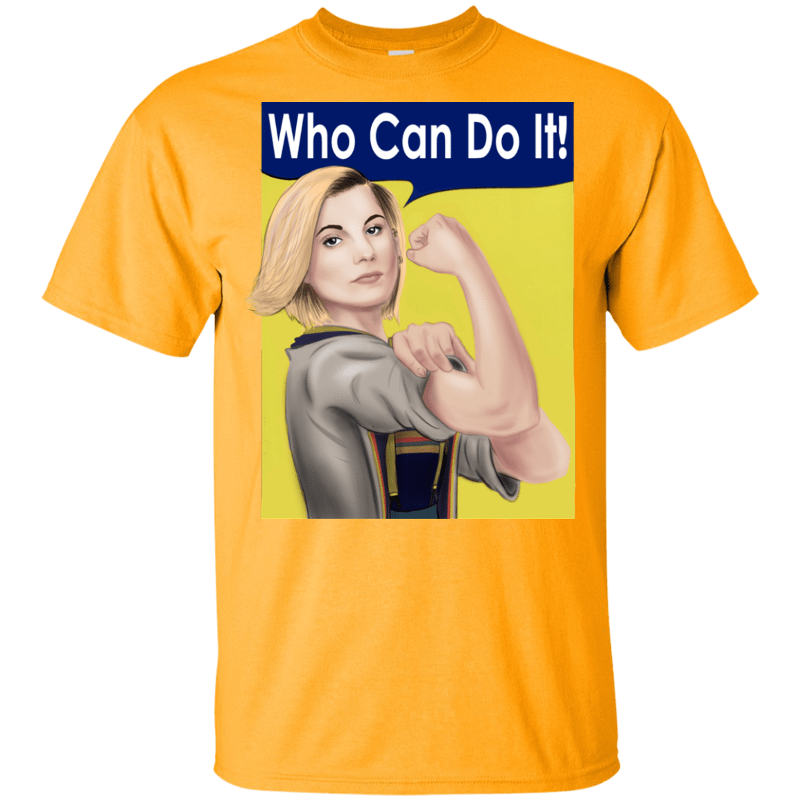 T-Shirts Gold / YXS Who Can Do It Youth T-Shirt
