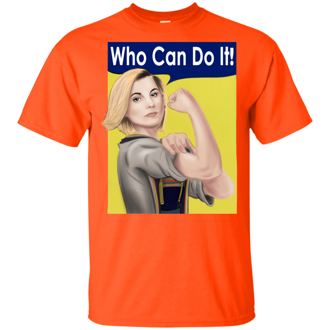 T-Shirts Orange / YXS Who Can Do It Youth T-Shirt